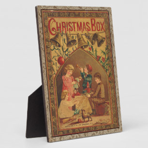 1884 CHRISTMAS BOX BOOK COVER FOTOPLATTE
