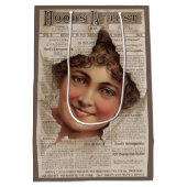 1884 Hood’s Tooth Powder-Karte Mittlere Geschenktüte (Rückseite)