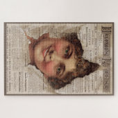 1884 Hood’s Tooth Powder-Karte Puzzle (Horizontal)