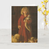 1885 Gemälde von Mansel Lewis Karte (Gelbe Blume)