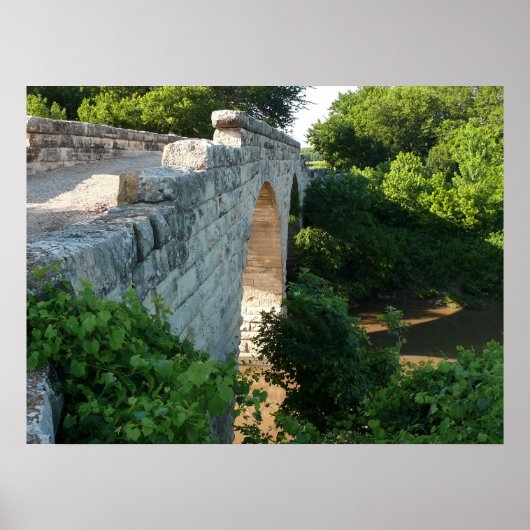 1886 Clements Stone Arch Bridge Poster (Vorne)