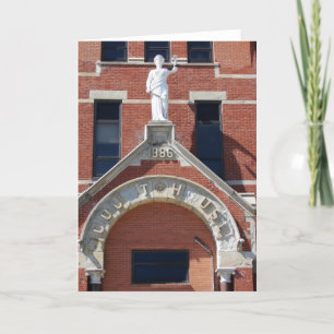 1886 Court House Karte