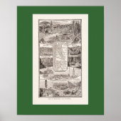 1886 SF Bay Area Map Poster (Vorne)