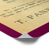 1886 Vintages Hochrad-Magazin Ad Art Poster (Ecke)