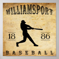 1886 Williamsport Pennsylvania Baseball