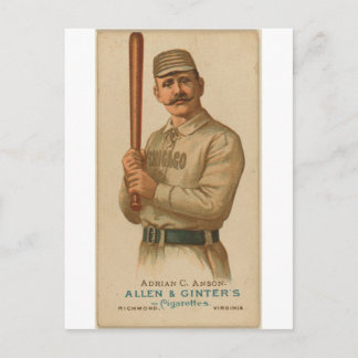 1887 Adrian C. Anson Postkarte