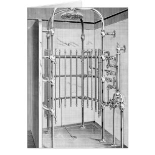 1887 erweiterte Badezimmer Dusche
