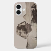 1887 Große Sphinx von Gizeh Nekropolis in Ägypten Case-Mate iPhone Hülle (Rückseite)