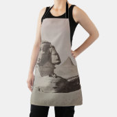 1887 Große Sphinx von Gizeh Nekropolis in Ägypten Schürze (InSitu)