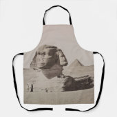 1887 Große Sphinx von Gizeh Nekropolis in Ägypten Schürze (Vorderseite)
