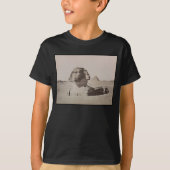 1887 Große Sphinx von Gizeh Nekropolis in Ägypten T-Shirt (Vorderseite)