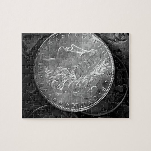 1887 Liberty Silver Dollar Puzzle (Horizontal)
