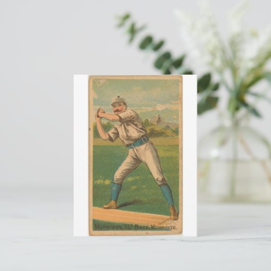 1887 Morrissey Postkarte (Stehend Vorderseite)