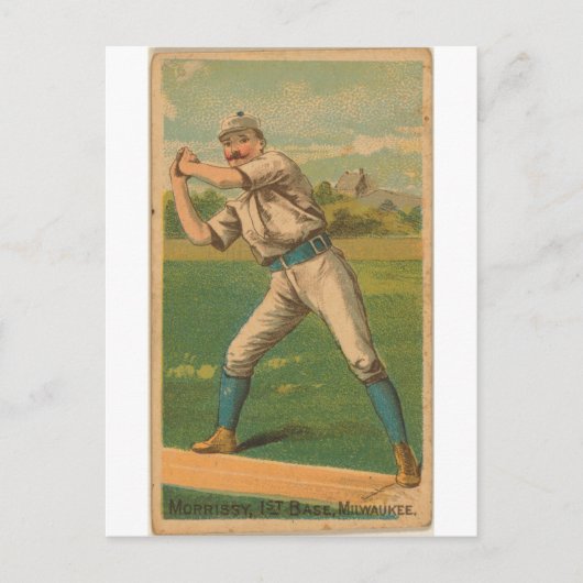 1887 Morrissey Postkarte (Vorderseite)