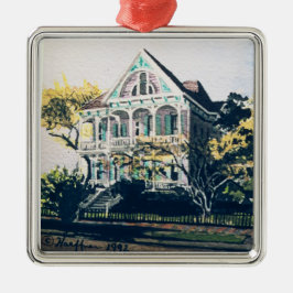1887 Reymershoffer Haus, Galveston Ornament Aus Metall