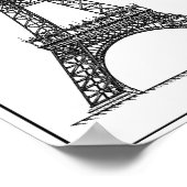1887 TOUR EIFFEL POSTER (Ecke)