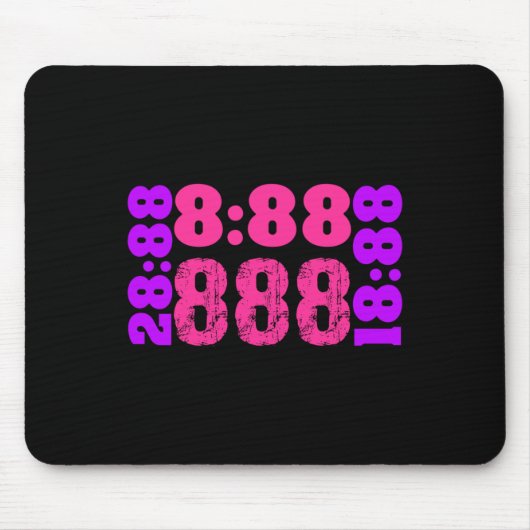 1888.888 Angelnummern 888 Mousepad (Vorne)