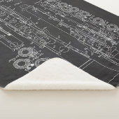 1888 Oboe oder Englisch Horn - Zeichnend Patent Sherpadecke (3/4)