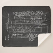 1888 Oboe oder Englisch Horn - Zeichnend Patent Sherpadecke (Vorderseite (Horizontal))