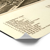 1888 Saratoga Springs, New Birds Eye Panorama Kart Poster (Ecke)