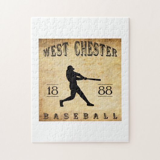 1888 Westchester Pennsylvania Baseball Puzzle (Vertikal)