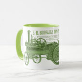 1889 Birdsall's Steam Traction Farm Tasse (Vorderseite Links)