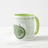 1889 Birdsall's Steam Traction Farm Tasse (VorderseiteRechts)