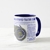 1889 Birdsall's Steam Traction Farm Tasse (VorderseiteRechts)