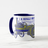 1889 Birdsall's Steam Traction Farm Tasse (Vorderseite Links)