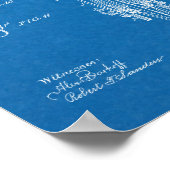 1889 Chainless Bicycle Patent Art Zeichnend Print Poster (Ecke)