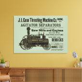 1889 Drohmaschine Motor Leinwanddruck (Insitu (Wohnzimmer))