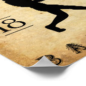 1889 Easton New Jersey Baseball Poster (Ecke)