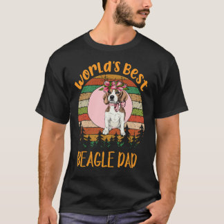 188 Bester Beagle-Vater der Welt T-Shirt