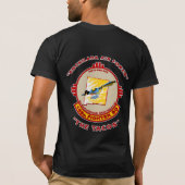 188th Kämpfer Quadrat. - "Die Tacos " T-Shirt (Rückseite)