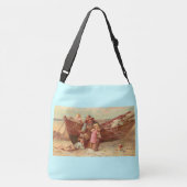 1890, als ich ein Lad - Will und Frances Brundage Tragetaschen Mit Langen Trägern (Rückseite)