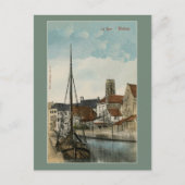 1890 Mechelen Malines Dyle River Postkarte (Vorderseite)