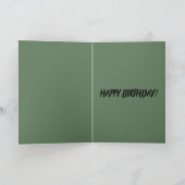 1890 ' S-SPIEGEL-REFLEXIONS-MANN, DER MIT SPRICHT KARTE (Innenseite)