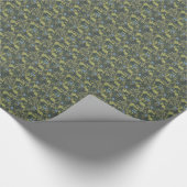 1890 Vintag William Morris Seaweed Geschenkpapier (Ecke)