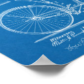 1890 Vintage Radbremse Design Patent Art Print Poster (Ecke)