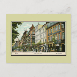 1890er Jahre Berlin Unter Den Linden Postkarte