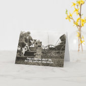 1890er MAN W/ JACK RUSSELL TERRIER HUNGS FOTO Karte (Gelbe Blume)