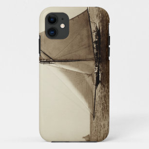 1891 Amerikanische Yacht auf See iPhone 11 Hülle