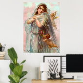 1891 Edouard Bisson The Fiancée Poster (Heimbüro)