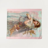 1891 Edouard Bisson The Fiancée Wandteppich (Vorderseite (Horizontal))