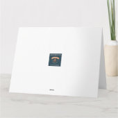 1892 Currier & Ives Brooklyn Bridge Karte (Rückseite)