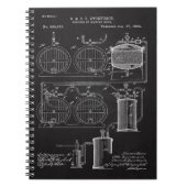 1893 Beer-Patent machen Notizblock (Vorderseite)