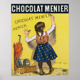 1893 Französisches Werbeplakat für Süßigkeiten Poster