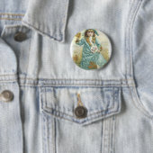 1893 Ladys Perfumed Calendar Hoyt & Co. German Co. Button (Beispiel)