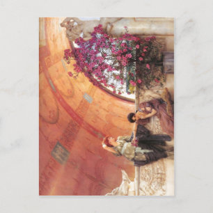 1893 Lawrence Alma-Tadema - Unbewusste Rivalen Alm Postkarte