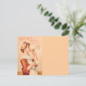 1893 Linden Bloom Parume Postkarte (Stehend Vorderseite)